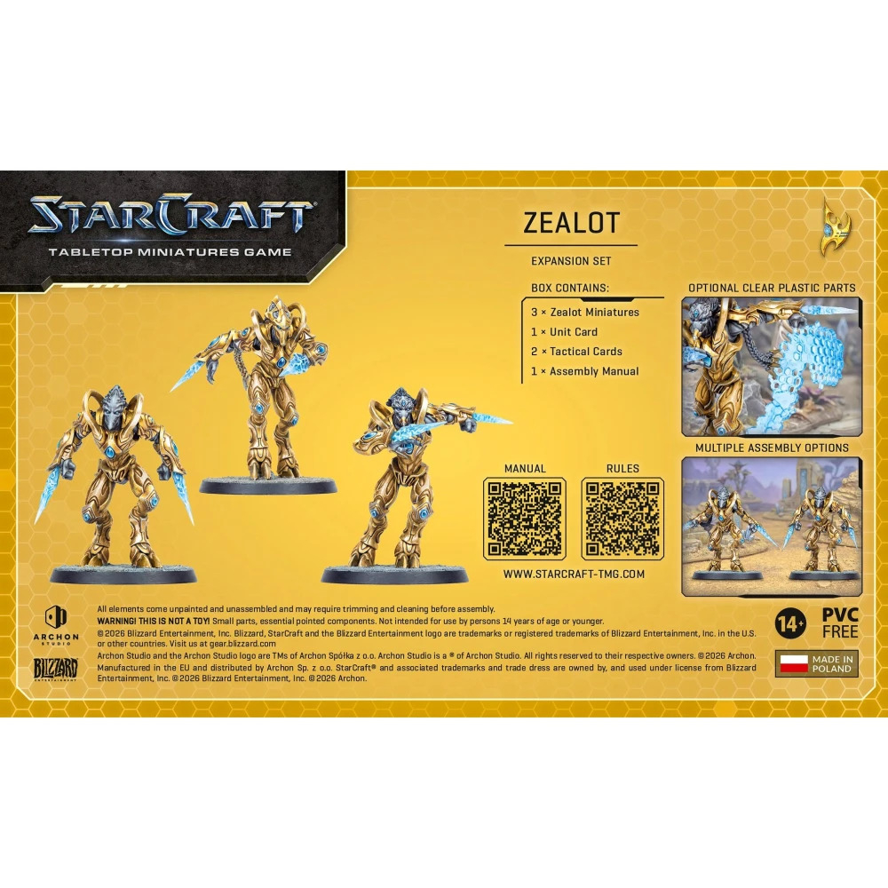 Starcraft - Zealot: Protoss Expansion Set
