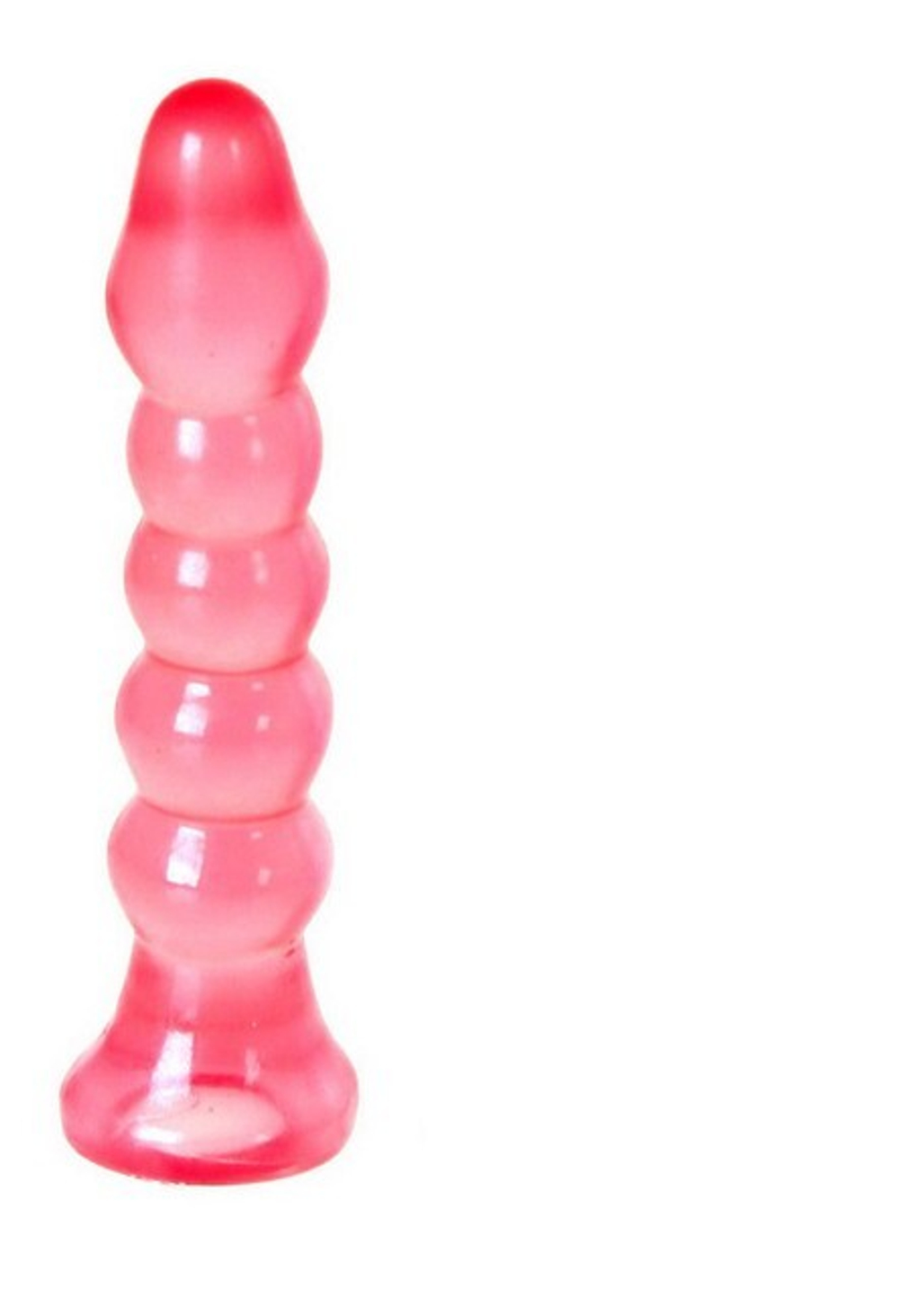 Анальная елочка Crystal Jellies (Цвет: розовый)