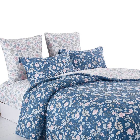 Полуторный комплект постельного белья Diva Afrodita, Арт.KB416, Сатин люкс, 70*70 см-2 шт.