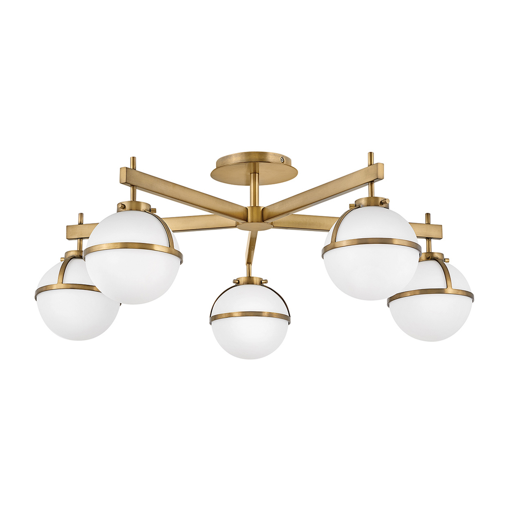 Потолочный светильник для ванных комнат Hinkley HK-HOLLIS-5-O-HB Hinkley