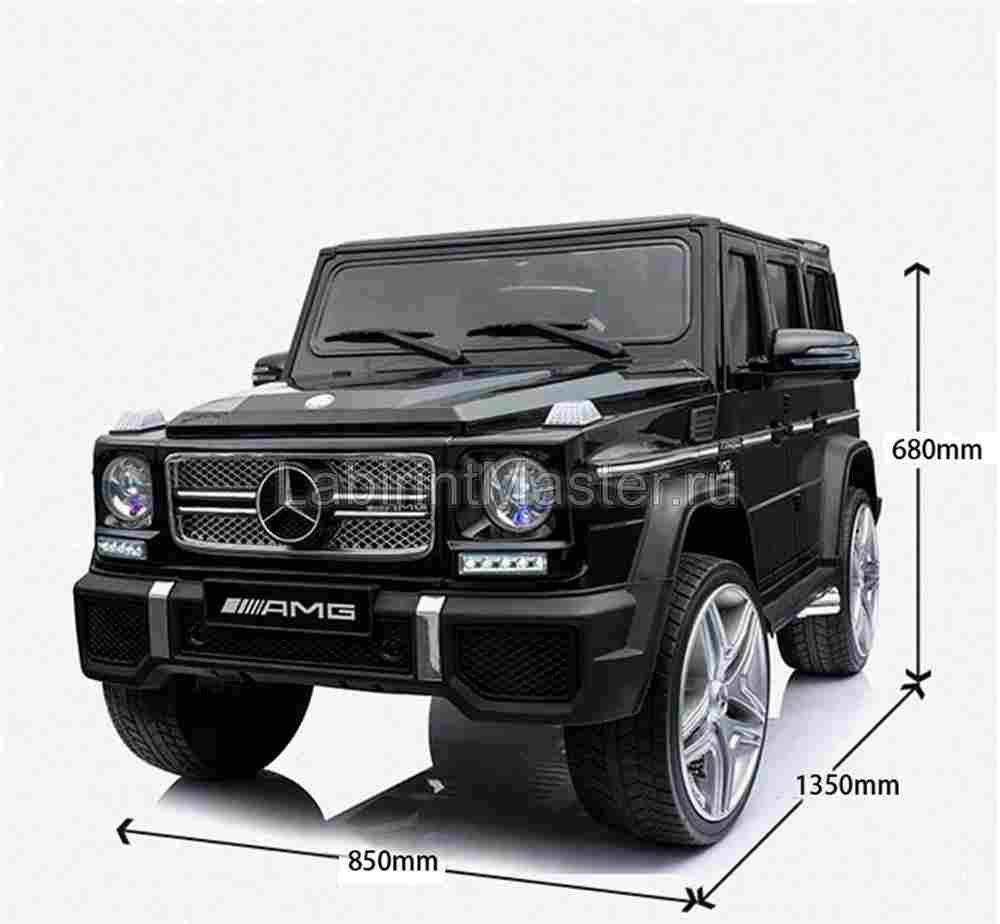 Детский электромобиль "Mercedes-Benz AMG-G 65" чёрный