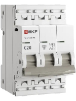 Автоматический выключатель  EKF M63MA6320C