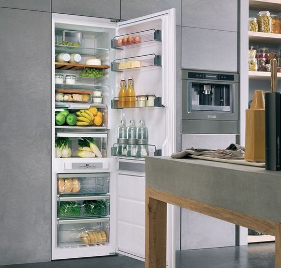 Встраиваемый холодильник KitchenAid KCBDR 18600/1