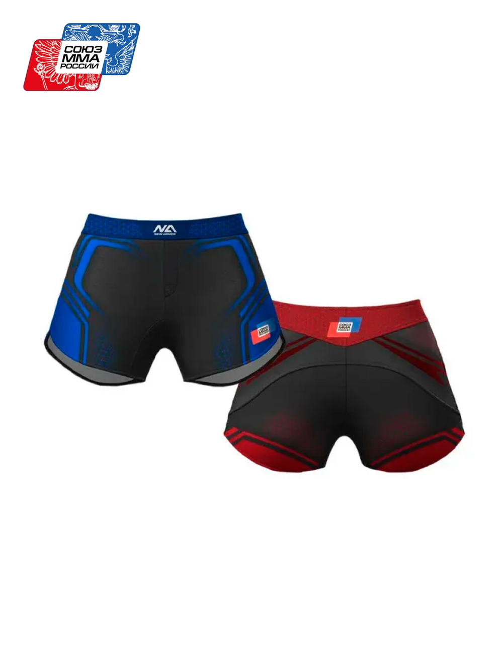 Шорты NEW ARMOR СОЮЗ ММА детские синие