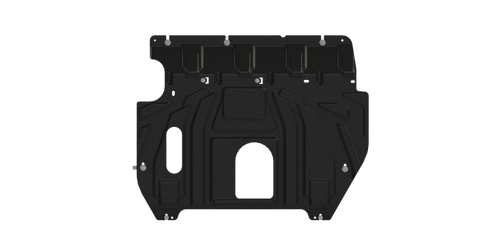 Защита картера двигателя, КПП (2 мм, сталь) для Haval Dargo 2022- (V - 2.0 AT 4WD) Sheriff.39.6146 V2