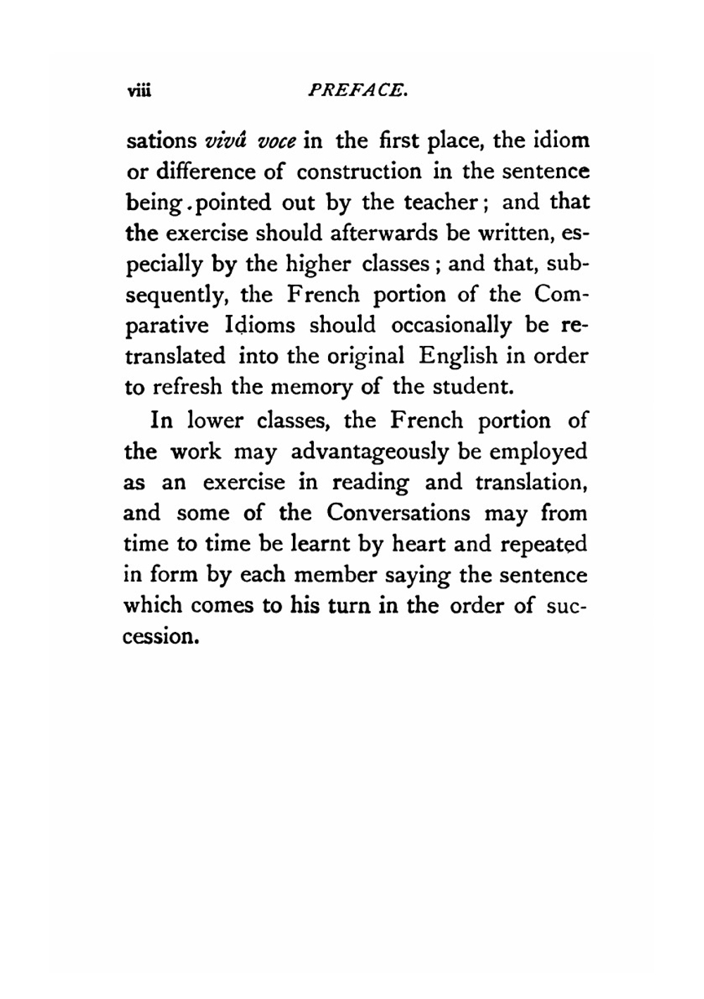 Class-Book of Comparative Idioms. English - French | Jules Bué; W. Collett Sandars