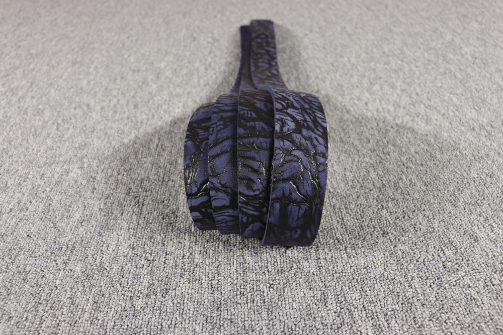 Ременная заготовка Темно-синяя  тигина