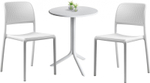 Комплект пластиковой мебели Nardi Step Bora Bistrot, белый