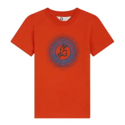 Детская теннисная футболка Roland Garros Logo - clay