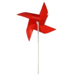 Вертушка на палочке 21*40см, пакет