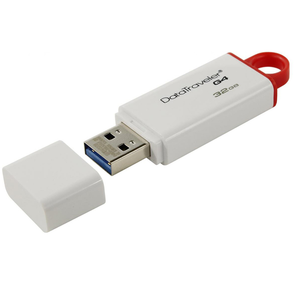 USB Флешка 32GB Kingston DTID4, USB 3.0, белая