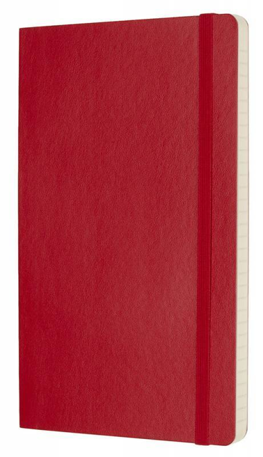 Блокнот Moleskine Classic Soft Large (QP616F2) 130х210мм 192стр. линейка мягкая обложка красный