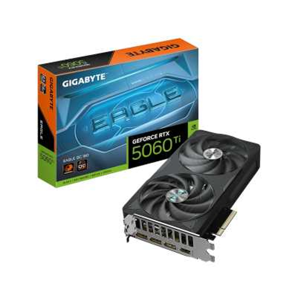 Видеокарта GigaByte nVidia GeForce RTX 5060 Ti 16Gb GV-N506TEAGLE OC-16GD 1.0