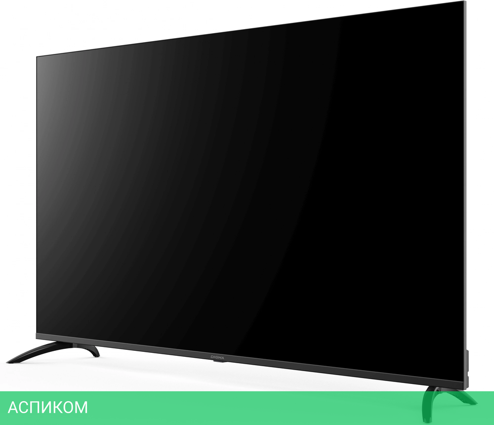 Телевизор Digma DM-LED65UBB40 черный/черный