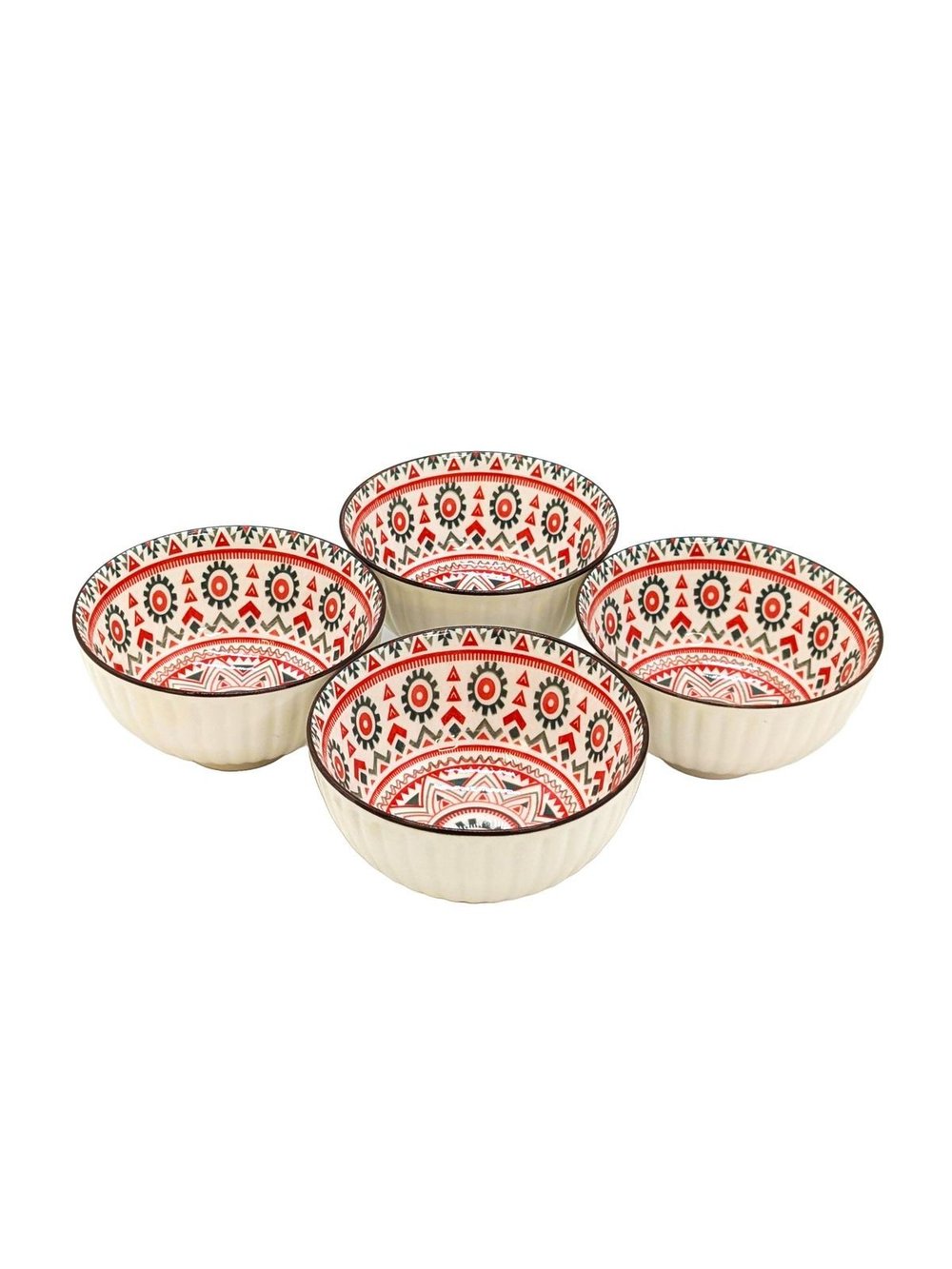 Набор чашек для салата 4 шт, керамические (201525720-xD07)