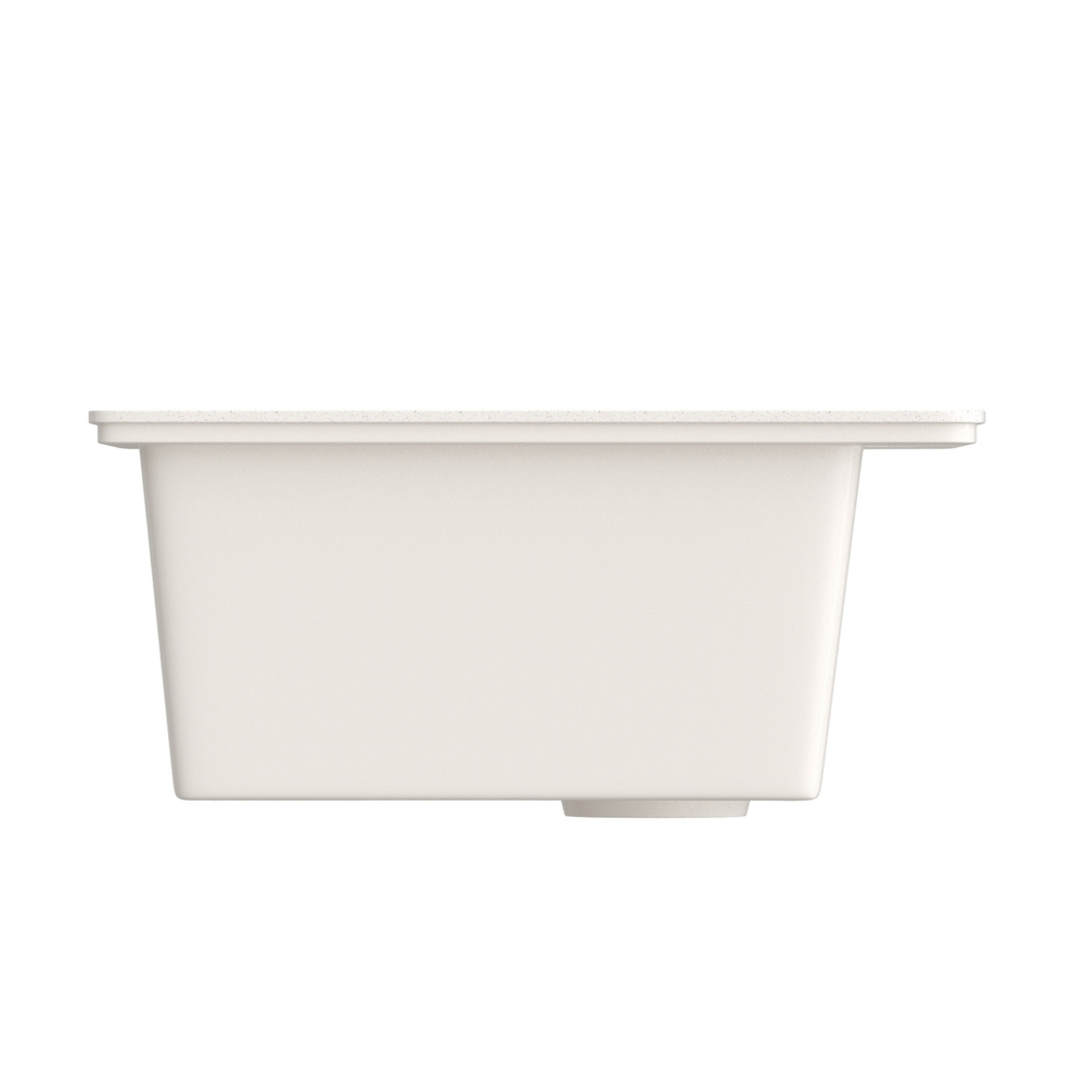 Мойка ML-GMS18 СТАНДАРТ прямоугольная, белый (331), 410*470*190мм