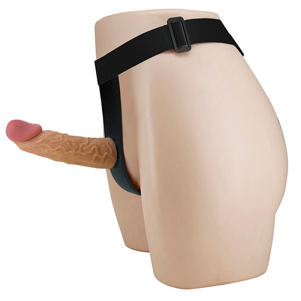 Мужской страпон на регулируемых трусиках Pretty Love Harness Briefs Houston BW-022073N