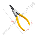 STAYER HERCULES-4 4 шт, 160 мм, Набор съемников стопорных колец (22830-H4)