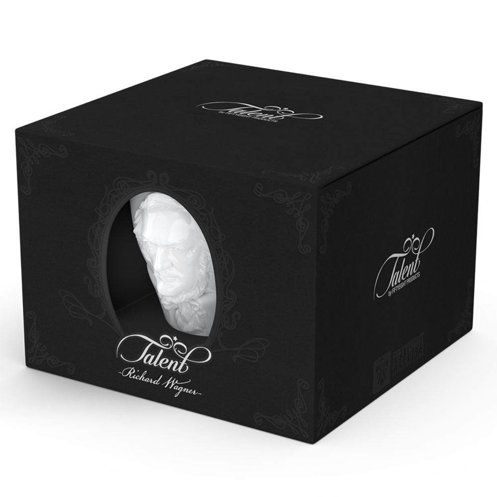 Чайная пара talent richard wagner, 260 мл, белая