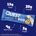 Quest Nutrition, протеиновый батончик, кекс с голубикой, 4 шт. по 60 г (2,12 унции)