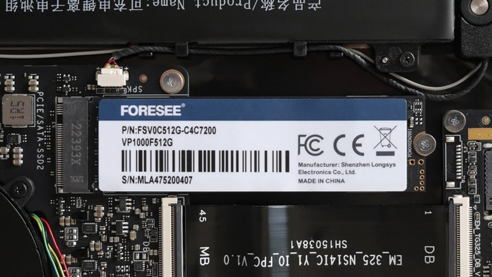 Внутренний SSD-диск - PCIe Gen4
M.2 2280 (512GB) FORESEE (VP1000F512G) (FSV0C512G-C4C7200) (Version A2) (ORIG-SP)