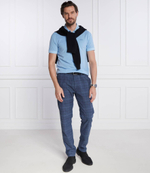 Поло Prime BOSS ORANGE - голубой(50468576)