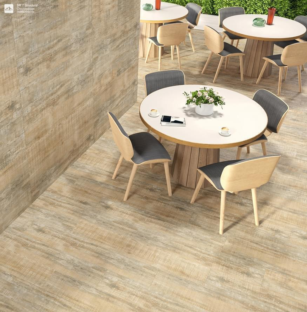 Idalgo Granite Wood Ego Серый SR 19.5x120