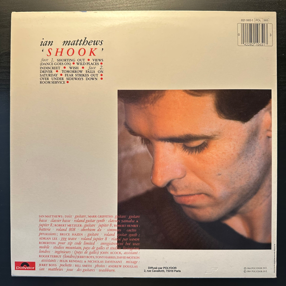 Ian Matthews - Shook (Франция 1984г.)