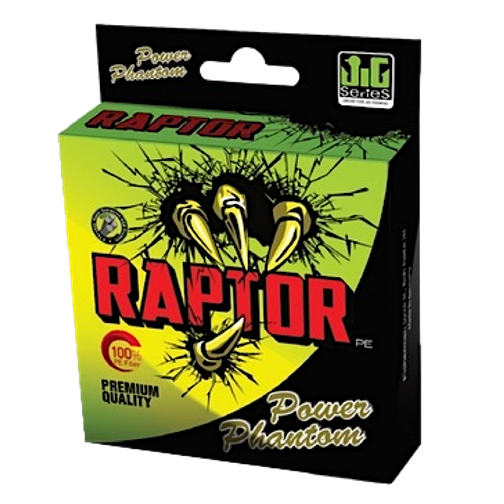 Шнур Power Phantom Raptor PE 135м Fluo-Green -