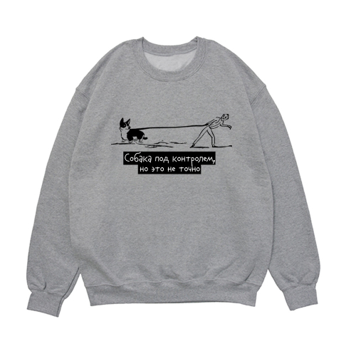 Свитшот "Корги под контролем"