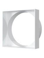 Переходник с квадрата 100 на круг D100 10КВ ERA