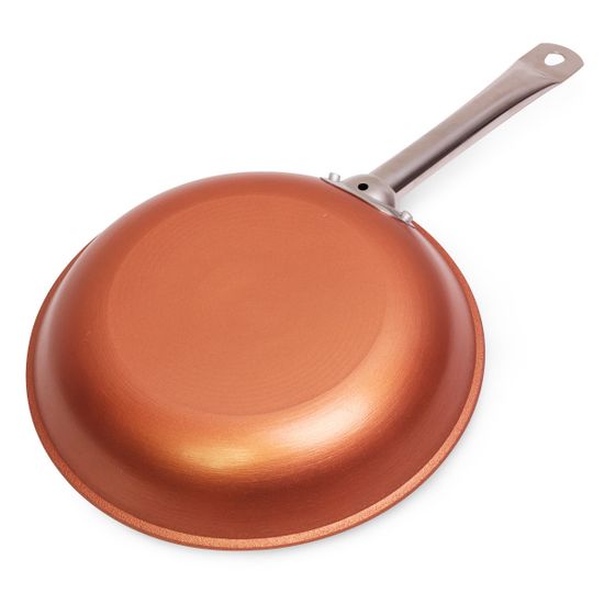 Сковорода чугунная с  антипригарным покрытием 28 см Kamille