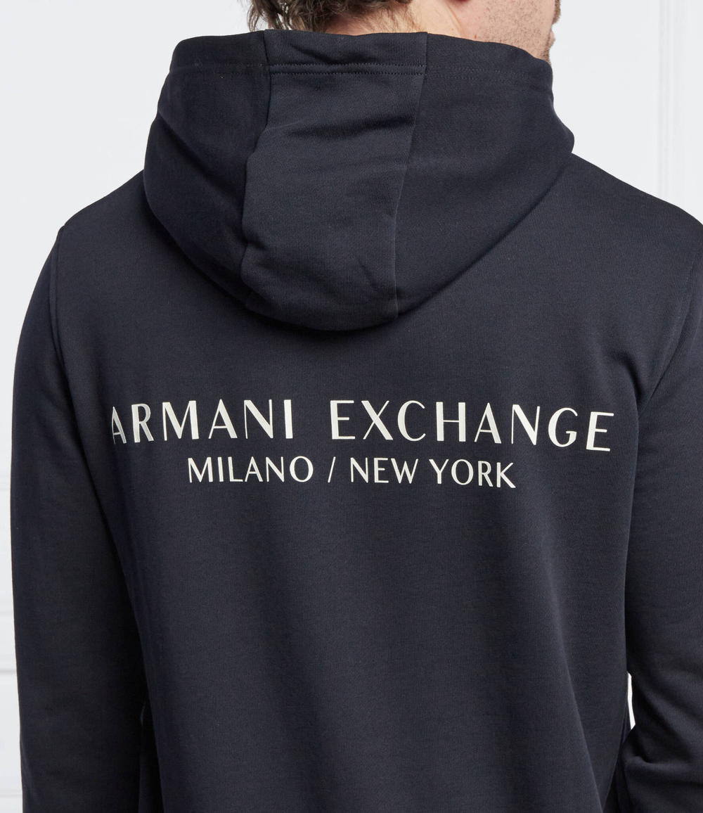Худи Armani Exchange - темно-синий(8NZM94 ZJKRZ)