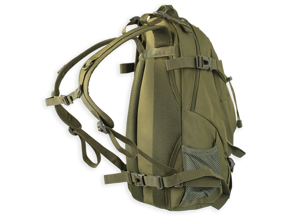 Рюкзак ShotTime городской Basic 25л, полиэстер 900D, олива, ST-BP-701 9-OD