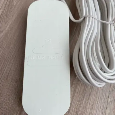 Электрический удлинитель тройник Obihod обиход ШВВП, 7м, белый, 6A