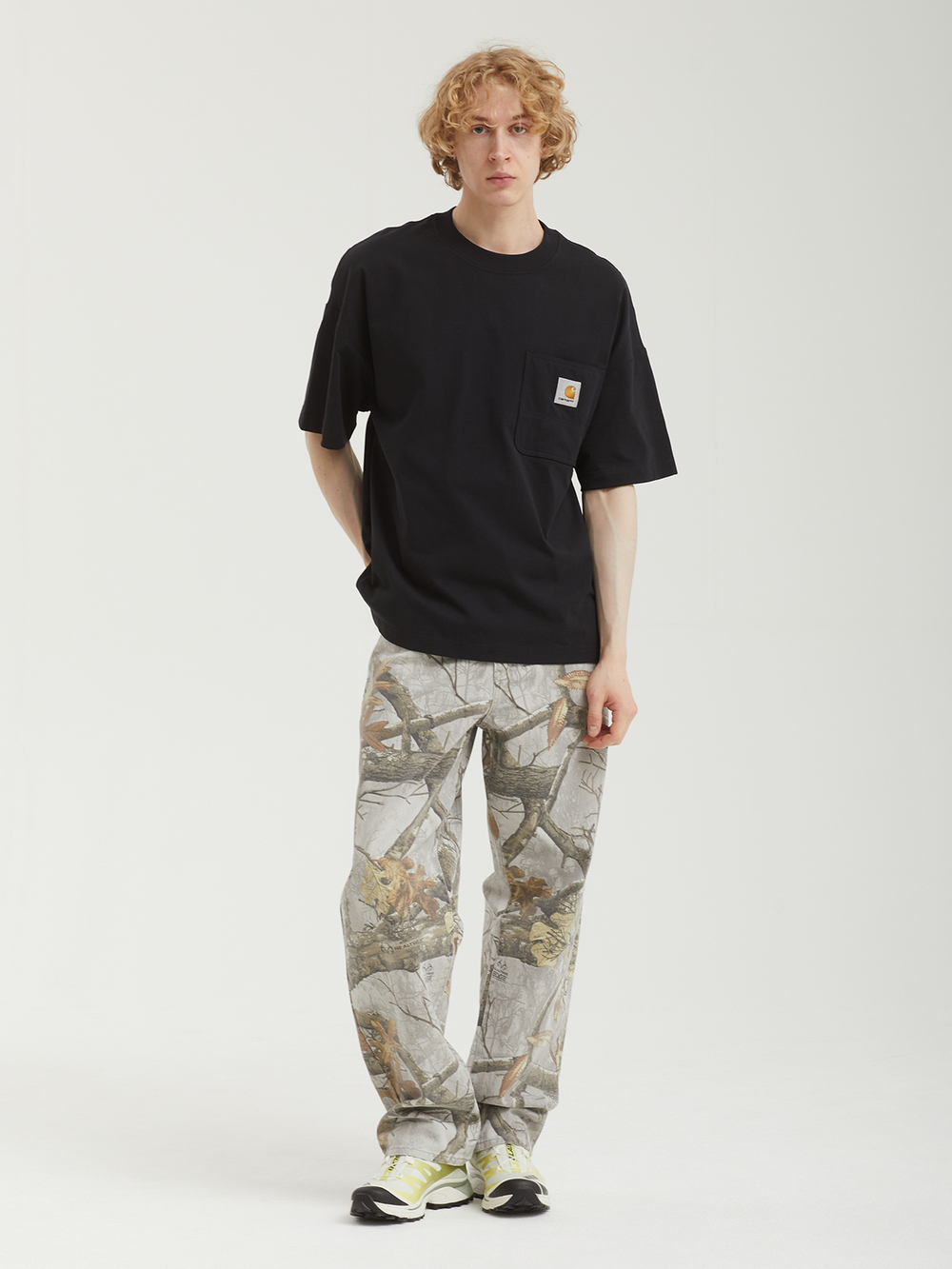 Мужская Футболка Classic Work Pocket