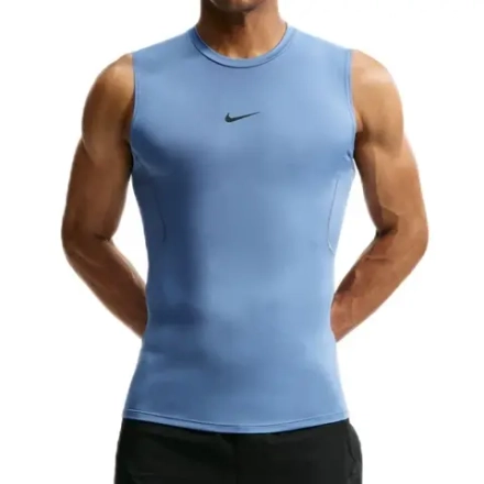 Теннисная футболка Nike Pro Dri-Fit Tight Sleeveless Fitness - indigo storm/black
