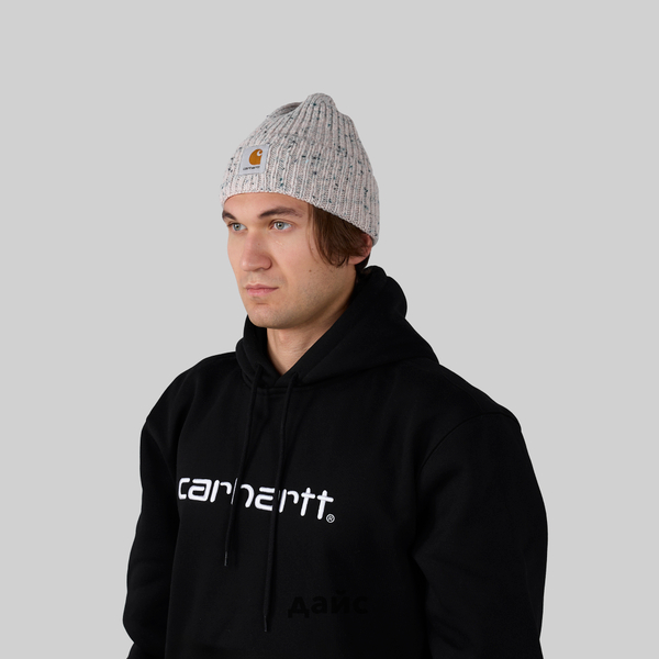 Шапка Carhartt WIP Anglistic Beanie артикул:I013193-moonbeam - купить в магазине Дайс