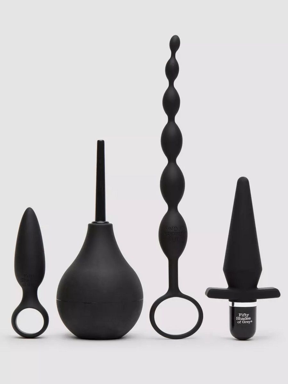 Набор для анальных игр Fifty Shades Take it Slow, вибропробка 14 см