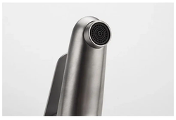 Смеситель для умывальника с гайкой (нерж) (1/10) Ledeme L71002