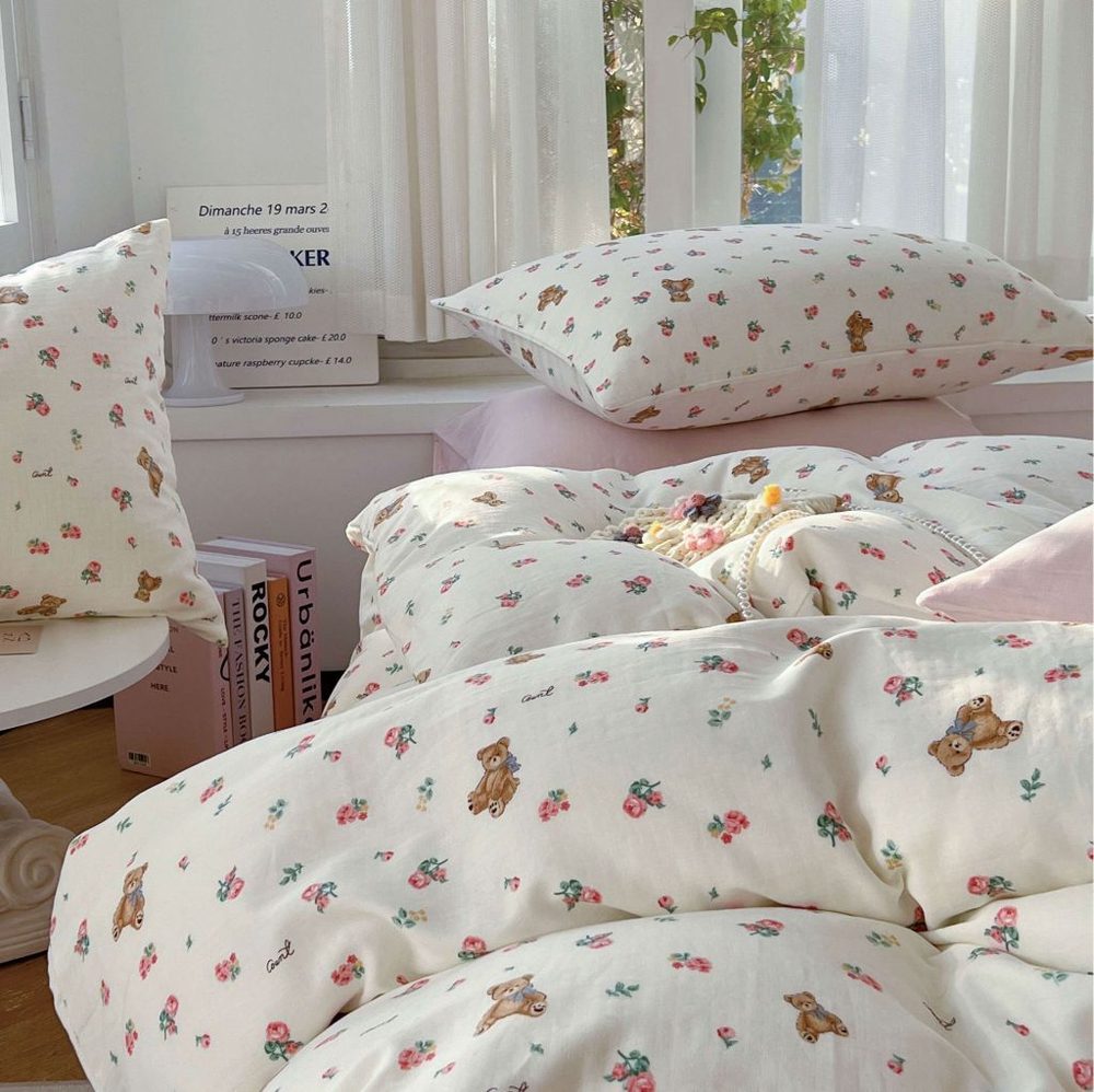 Постельное белье 1.5 спальное Asabella 2177-4XS