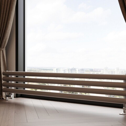 Радиатор трубчатый Guardo Torre 6D-1800-04 NK-GOR-FL R7040(M) серый матовый