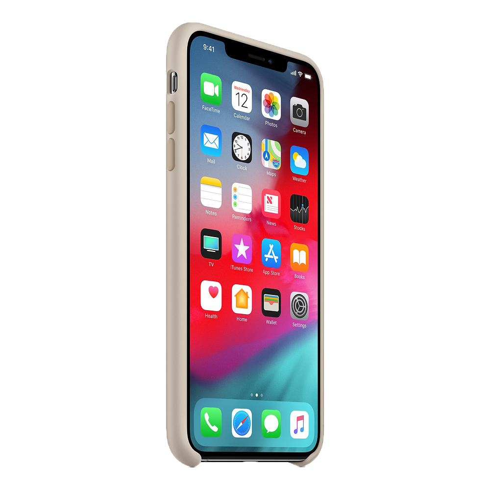 Чехол силиконовый для IPhone Xs Max Stone (MQKX2FE/A)