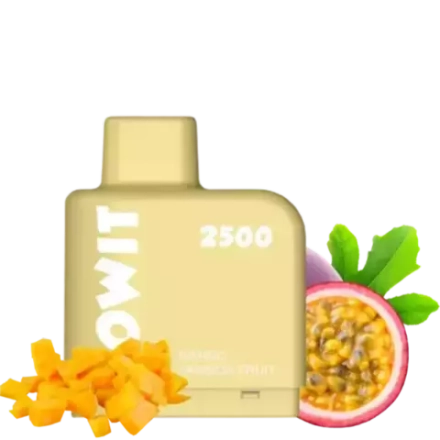 ELFBAR LOWIT 2500 Puffs | Liquid Pod Cartridge - Mango Passion Fruit (5% nic)