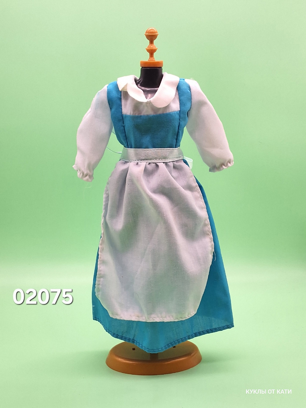 Одежда для куклы Барби винтаж платье 02075