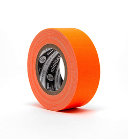 Профессиональный тейп 120mesh @trueGAFF 25мм/9м -  Ярко Оранжевый /на тканевой основе для киносъемок и сцен тип Gaffer Pro tape /