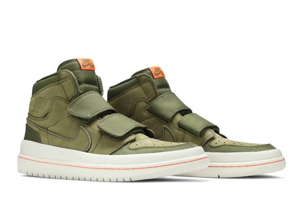 Air jordan 1 retro high double strap olive store