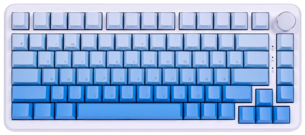 Клавиатура Ajazz AK820/MAX/SeaV2/Blue голубой