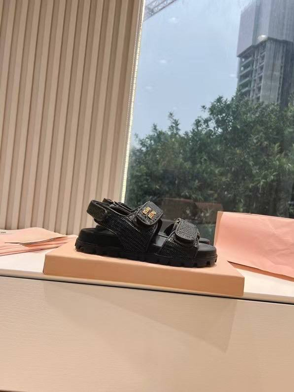 Сандалии MIU MIU