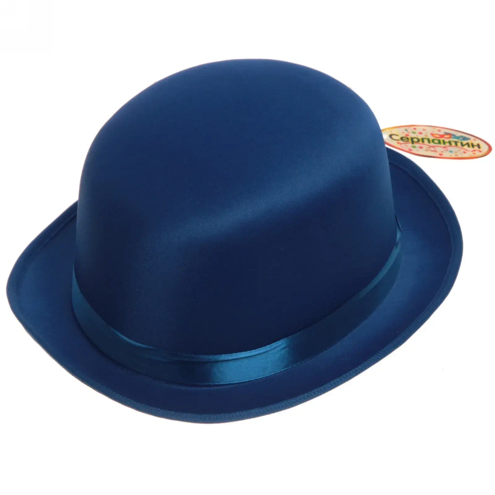 Шляпа карнавальная «Котелок», микс цветов